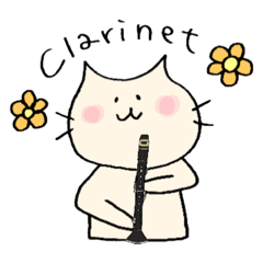 クラリネット ねこ Line スタンプ Line Store クラリネット ねこ Line スタンプ Line Store