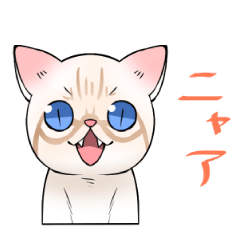 020_ Snow Bengal Cat Sticker