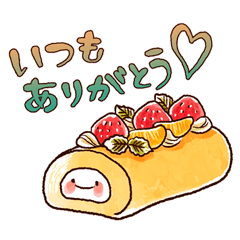 Cute stickers for young adult (sweets)