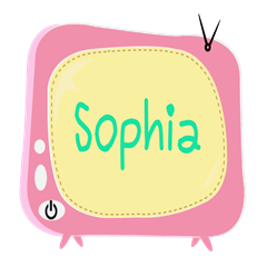 My name is Sophia. Version TV
