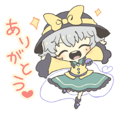 EX Bos Sticker Touhou Project