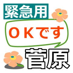 Emergency use[sugawara,sugahara]name