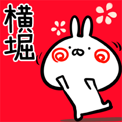 Yokobori usagi Myouji Sticker