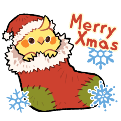 BIRD ERA Christmas Stickers