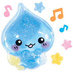 しずくちゃん ボンボンドロップシール