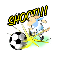 Omurice Puppy: The Soccer Player