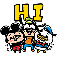 Mickey & Friends ลายเส้น igarashi yuri♪