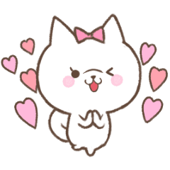 Fluffy Shiba inu animated -white-