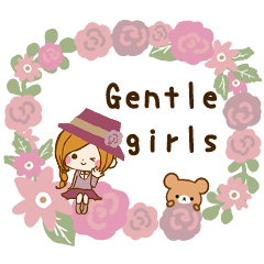 The everyday sticker for gentle girls.
