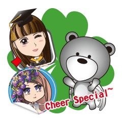 Cheer Special: PH.D, Bear, Flower angel