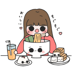 ぴーぬスタンプ created by NiziU RIMA