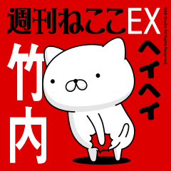 Move "TAKEUCHI" name sticker feature