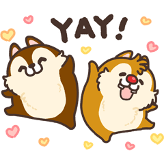Chip 'n' Dale by mofuya