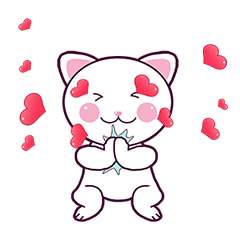 Si Kucing CINTA – LINE stickers | LINE STORE