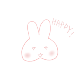 Peach Hip Rabbit