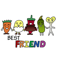 Bibimbap friends