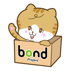 BOND's kitty cat stickers