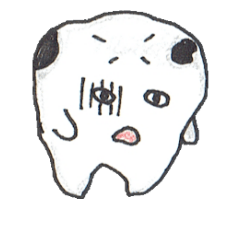 Cute tooth stamp