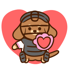 萌萌汪星人兄弟 打棒球