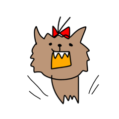 my dog's name is chokota.