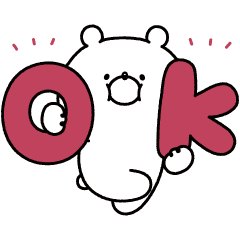 【無料】毎日使える♪ガーリーくまさん