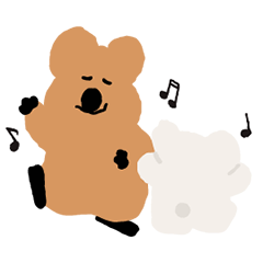 QUOKKA 和 BOBO 心情滿滿