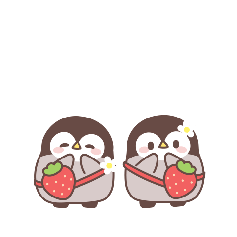 溫柔的企鵝寶寶 暖暖春天全螢幕