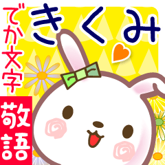 Rabbit sticker for Kikumi