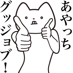 Ayacchi [Send] Cat Sticker