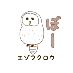 Hokkaido animals stamp