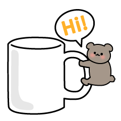 Cup and bear