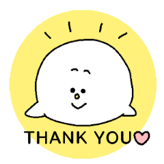 "Thank you" is a lot of stickers