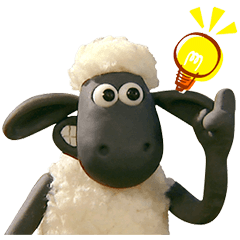 Shaun the Sheep Animated Stickers