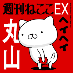 Move "MARUYAMA" name sticker feature