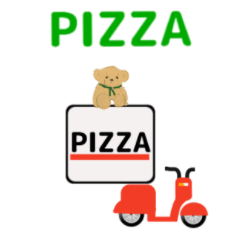 move pizza delivery bike English version