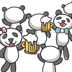 Mr. & Mrs. Ribbon Panda