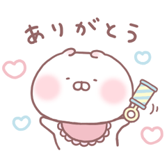 ゆる～くうごく ちびちびうさまる