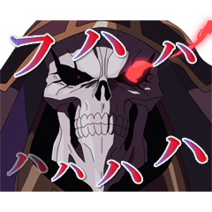 OVERLORD moving sticker