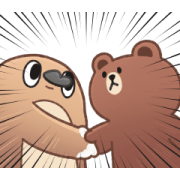 Unfriendly animals x LINE FRIENDS