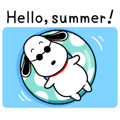 【英文】會動！Snoopy的夏季日常