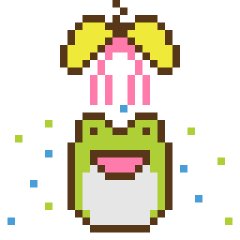 Keko the frog movin' "pixel"