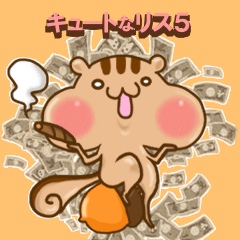 so cute squirrel sticker part5