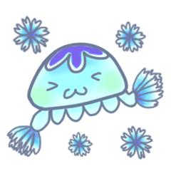 Seem to be cool; & Transparent jellyfish