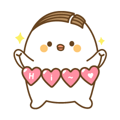 A cute sticker for Bongs!_English ver