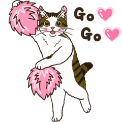 ChobiKuro Sticker for cat lovers