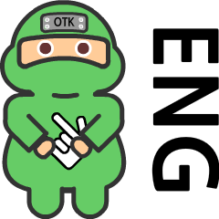 Green Otaku Ninja 'Nintaku' (English)