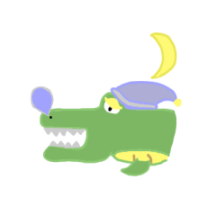 yocchan of an alligator
