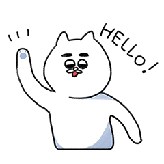しろいまゆげねこ