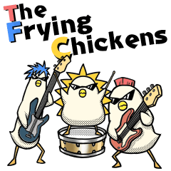 The frying chickens