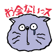 Dirty voice, purple cat